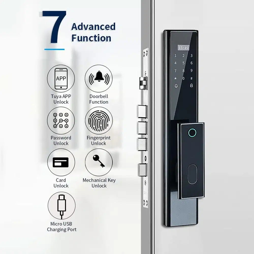 Pnda Lock Electricity- R10 Face Version -Black