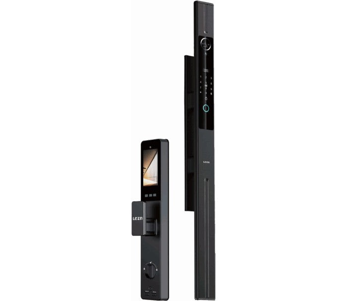 Lezn L02 Face Version Smart Door Lock with Face ID and Live Video with Indoor and Outdoor Cameras