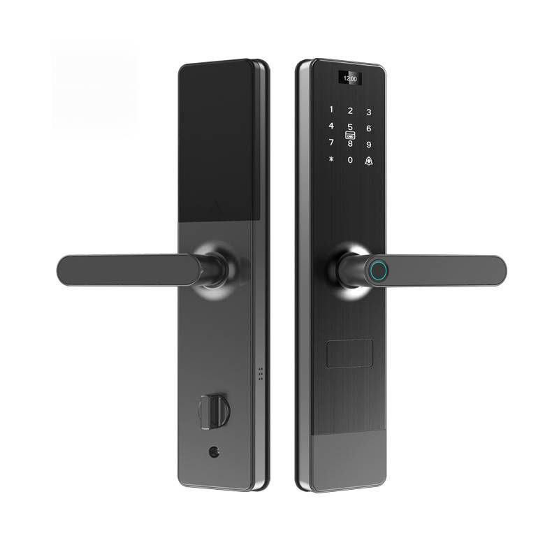 K80 Smart Door Lock Gray LEZN
