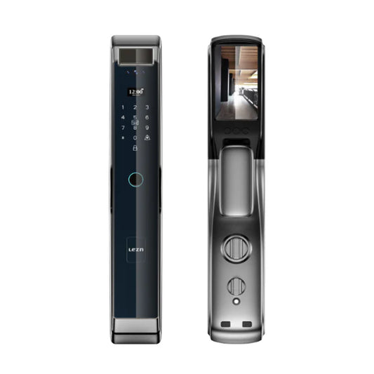 R7 Face version smart door lock - Black LEZN