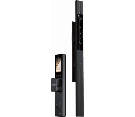 Lezn L02 Face Version Smart Door Lock with Face ID and Live Video with Indoor and Outdoor Cameras