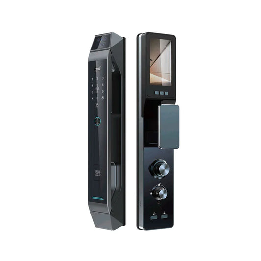 Lezn Lock Electricity new R8 Face version smart door lock - Blue