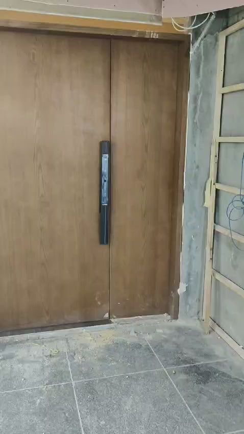 Lezn L02 Face Version Smart Door Lock with Face ID and Live Video with Indoor and Outdoor Cameras