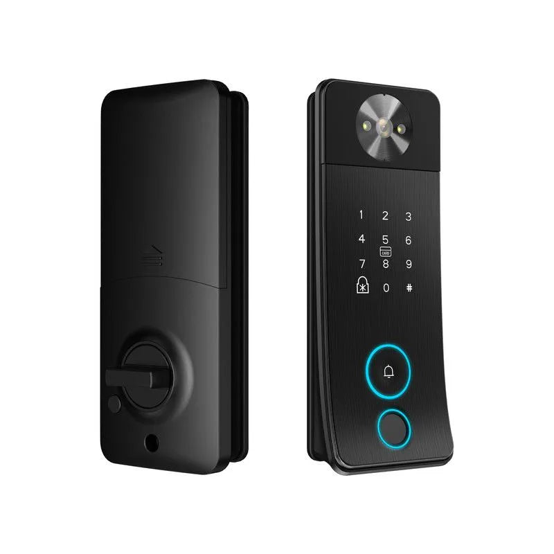 S6 Smart Door Lock - Black-Gray LEZN